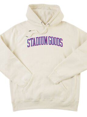 Stadium Goods Streetwear Logo Hoodie Tan Size XXL